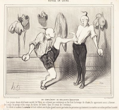 Een aanvulling op een schitterende opleiding door Honoré Daumier