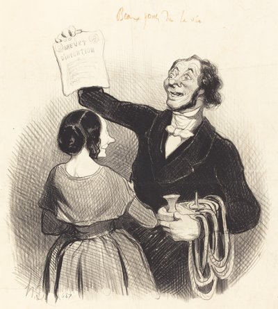 Un Grand Homme de Plus door Honoré Daumier