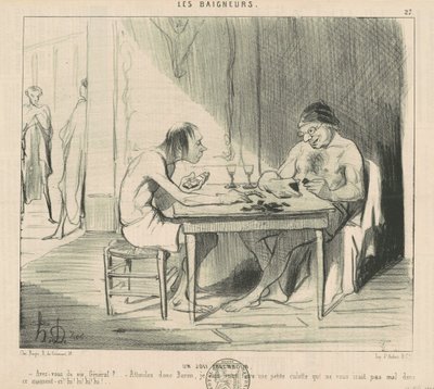 Een Mooie Woordspeling door Honoré Daumier