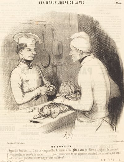 Een promotie door Honoré Daumier