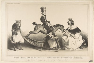 Zeer Hoogmoedige en Zeer Machtige Legitimistische Bratjes door Honoré Daumier