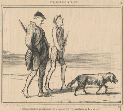 Ziehier toch wat men heeft afgesproken te noemen... door Honoré Daumier