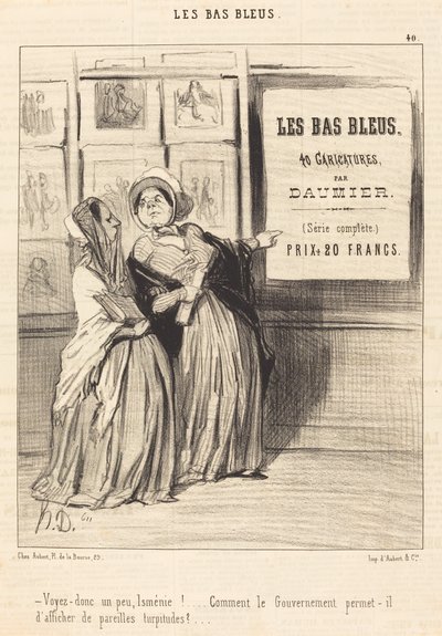 Kijk eens, Isménie!... door Honoré Daumier