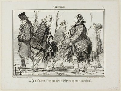 "Dat is heel goed... is asfalt geen geweldige uitvinding", plaat 1 uit Paris L