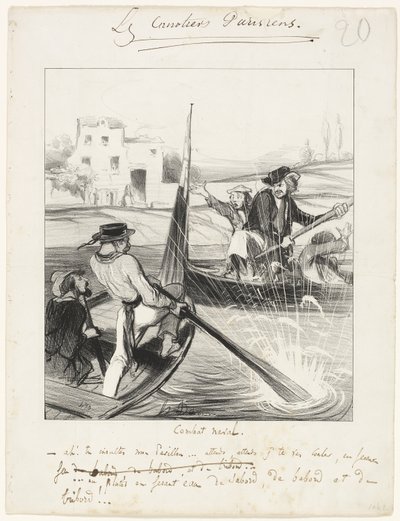 Marine door Honoré Victorin Daumier