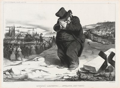 Verpletterde Lafayette!... Gevangen, oude kerel!, plaat 22 uit L