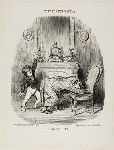  door Honoré Victorin Daumier