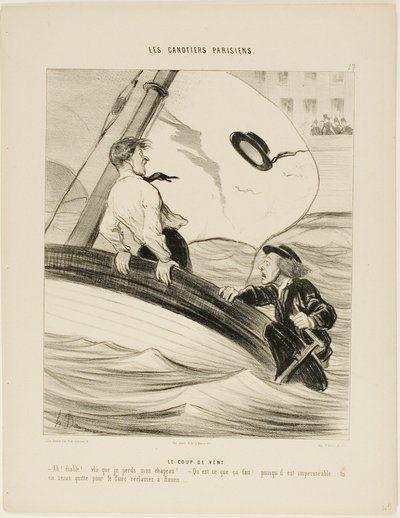  door Honoré Victorin Daumier
