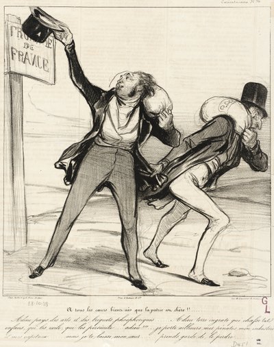  door Honoré Daumier