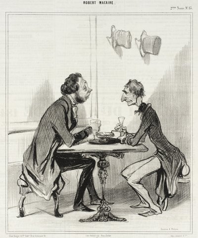 Onweerstaanbaar argument... door Honoré Daumier
