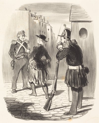  door Honoré Daumier