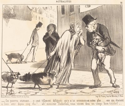  door Honoré Daumier