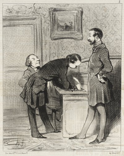  door Honoré Daumier