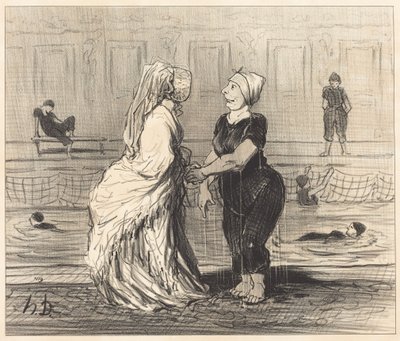 Beste barones, ik feliciteer u... door Honoré Daumier