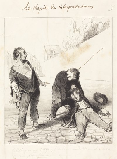  door Honoré Daumier