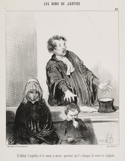  door Honoré Daumier