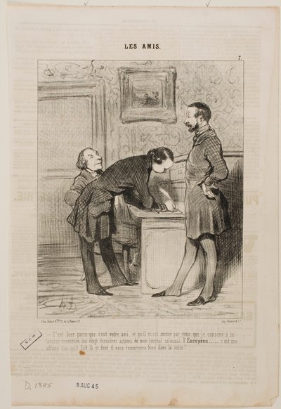  door Honoré Daumier
