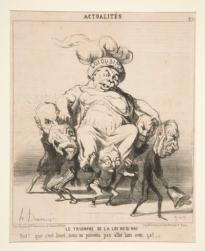  door Honoré Daumier