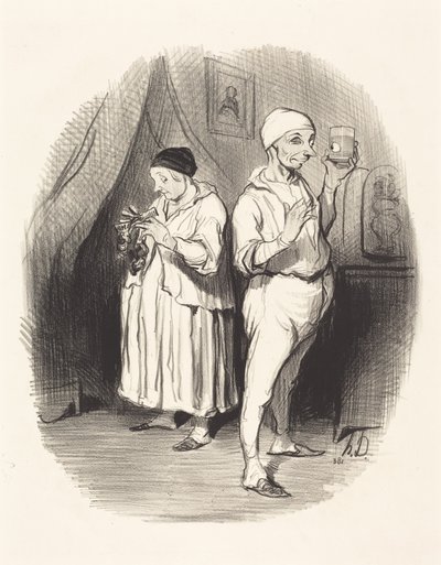  door Honoré Daumier