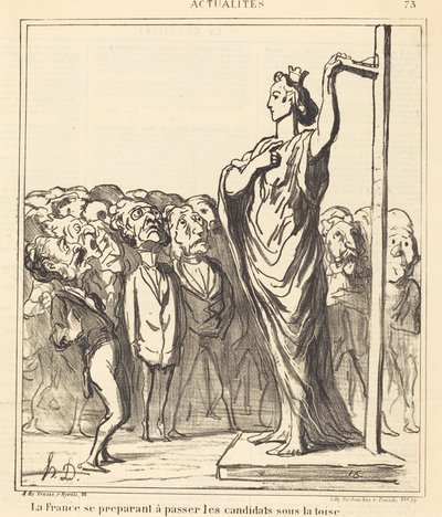  door Honoré Daumier