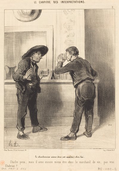  door Honoré Daumier