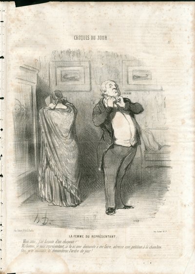 Le Charivari door Honoré Daumier