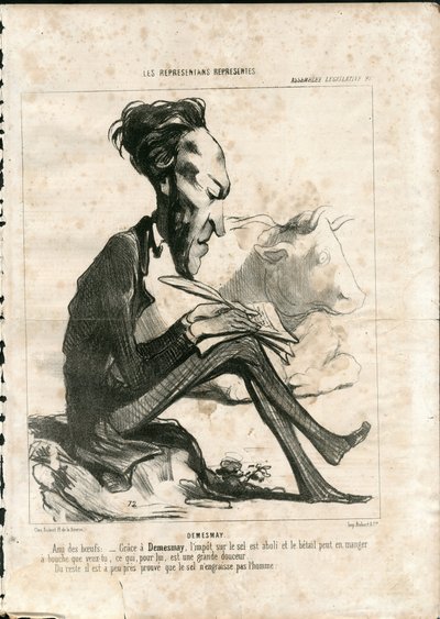 Le Charivari door Honoré Daumier