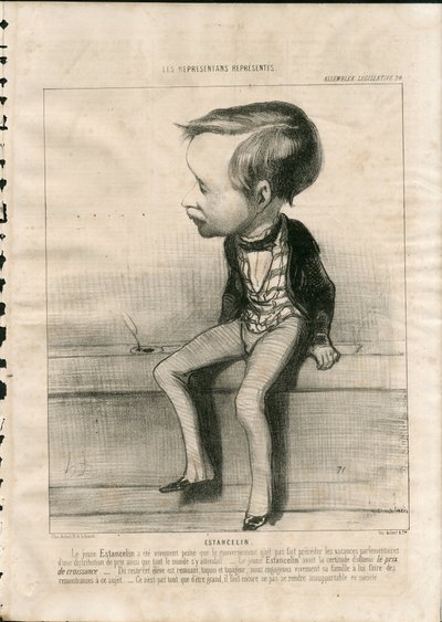 Le Charivari door Honoré Daumier