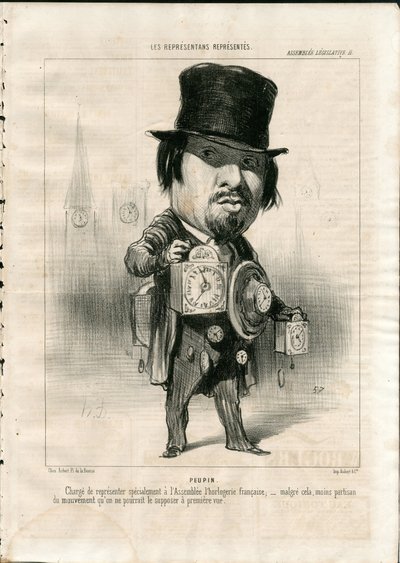 Le Charivari door Honoré Daumier