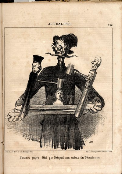 Le Charivari, Satiriek in Zwart & Wit door Honoré Daumier