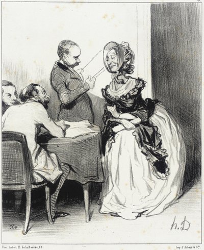  door Honoré Daumier