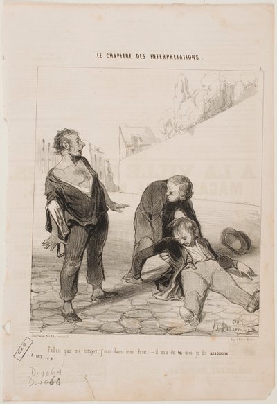  door Honoré Daumier