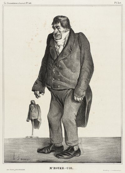 P.P. Royer-Collard door Honoré Daumier