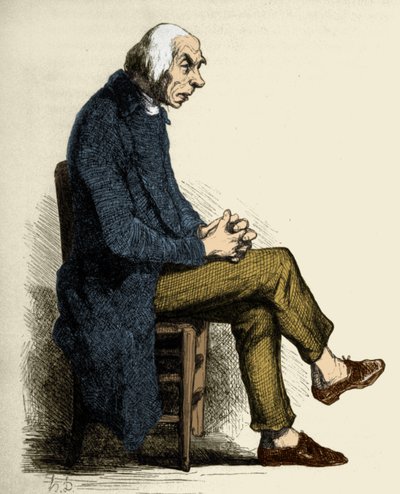 Père Goriot door Honoré Daumier