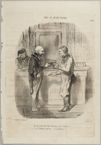  door Honoré Daumier