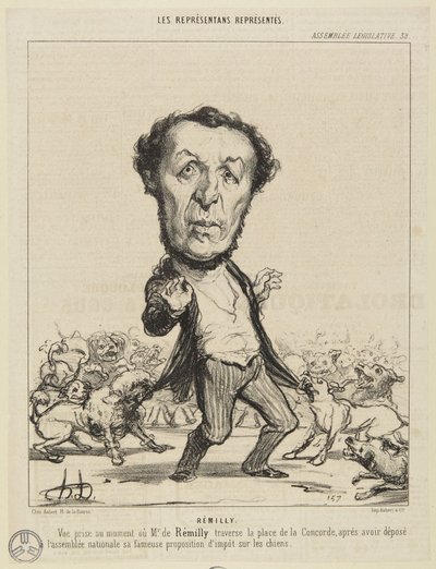  door Honoré Daumier