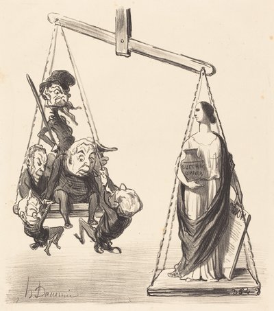  door Honoré Daumier