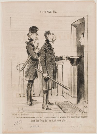  door Honoré Daumier
