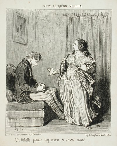  door Honoré Daumier