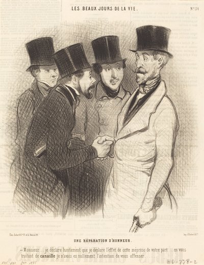  door Honoré Daumier