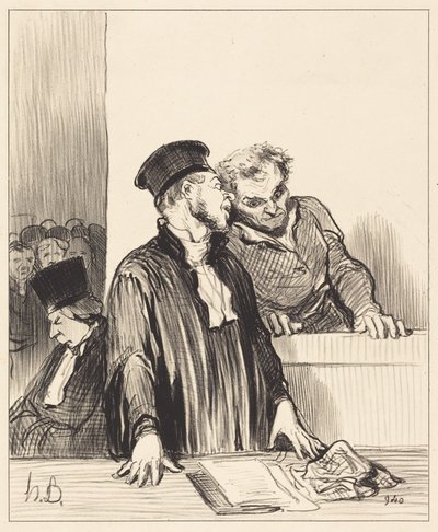  door Honoré Daumier