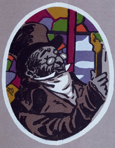 Le cousin Pons, karikatuur voor roman door Honoré de Balzac door Honore de Balzac
