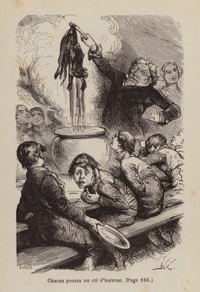 Illustratie voor Un Bon Petit Diable door Horace (after) Castelli