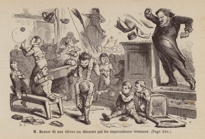 Illustratie voor Un Bon Petit Diable door Horace (after) Castelli