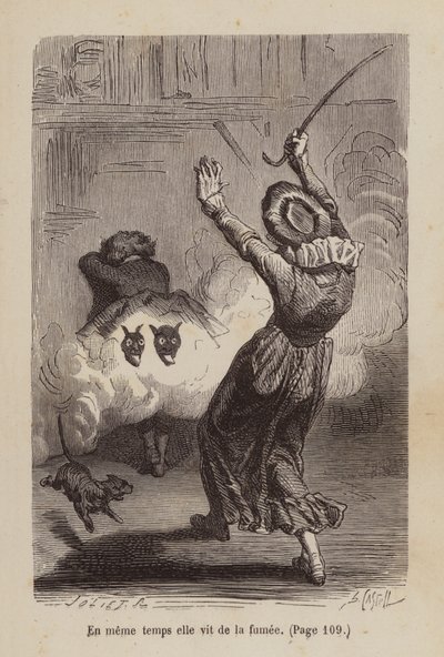 Illustratie voor Un Bon Petit Diable door Horace (after) Castelli