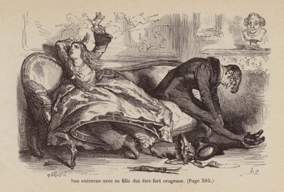 Illustratie voor Un Bon Petit Diable door Horace (after) Castelli