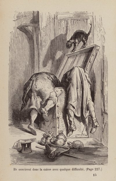 Illustratie voor Un Bon Petit Diable door Horace (after) Castelli