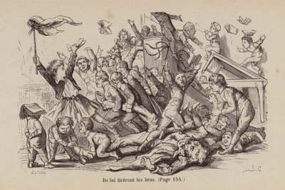 Illustratie voor Un Bon Petit Diable door Horace (after) Castelli