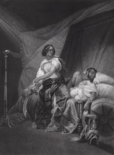 Judith en Holofernes, Judith, Hoofdstuk 13, vers 4, 7 door Horace (after) Vernet