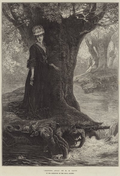 Wegdrijven door Horace Henry Cauty